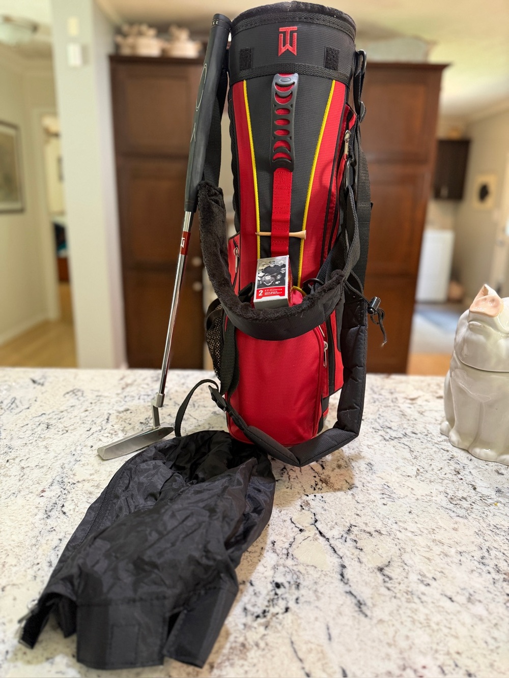 Tiger Woods Jr. Nike Golf Bag-Nike Putter